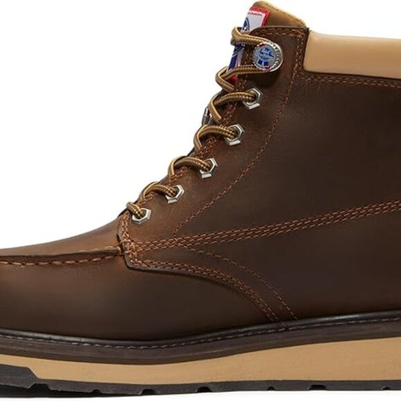 Timberland PRO Men's 6" PBR Pabst Gridworks Soft Toe Waterproof Boot - Picture 6 of 11